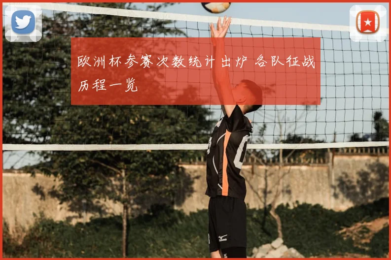 欧洲杯参赛次数统计出炉 各队征战历程一览